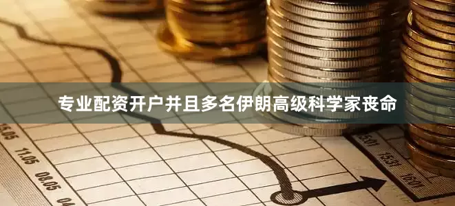 专业配资开户并且多名伊朗高级科学家丧命